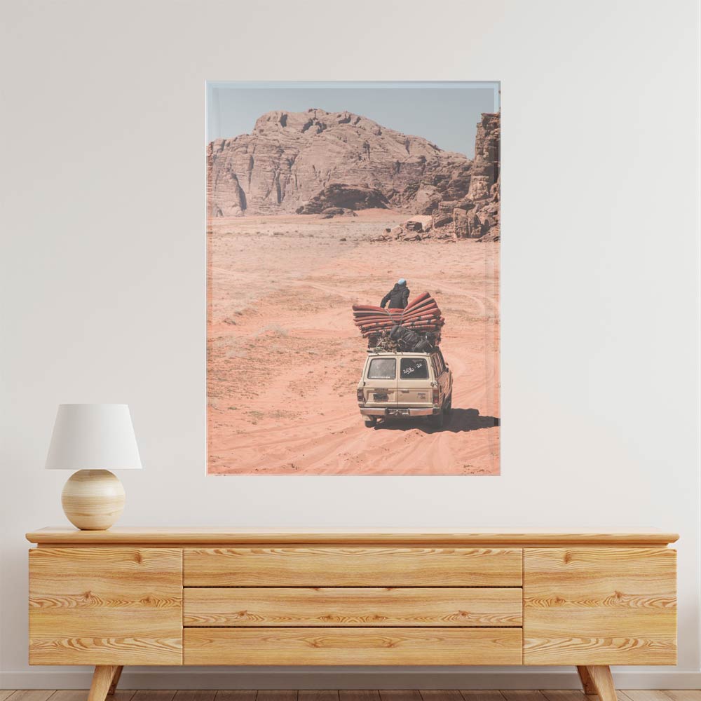 Desert Ride Acrylic acrylic canvas Frames