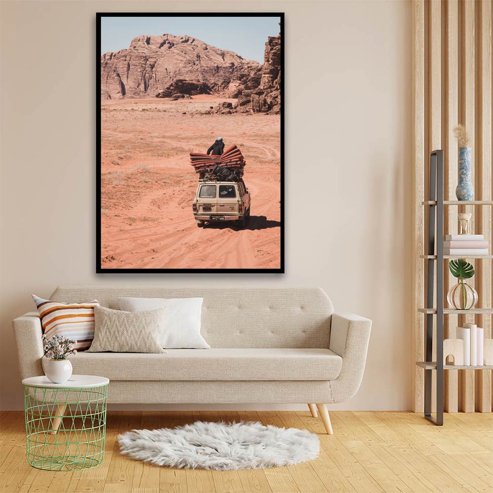 Desert Ride acrylic canvas Frames