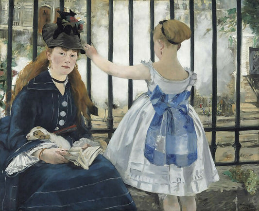 Edouard Manet - By the Railway 50X40 Canvas