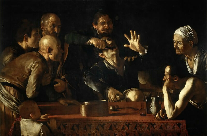 Michelangelo Merisi da Caravaggio – Toothbuster (atr.)