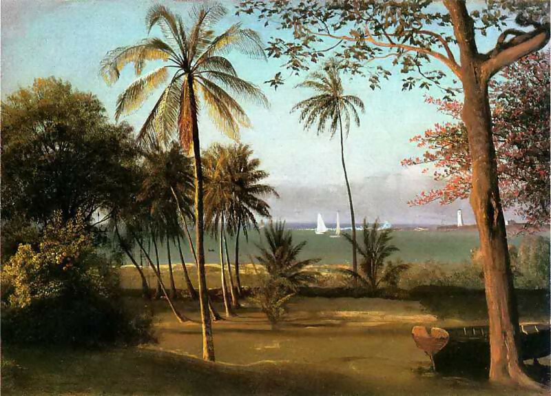 Albert Bierstadt – Florida 50X140 Canvas