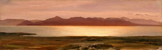 Frederic Leighton – The Coast of Aegina 50X40 Canvas
