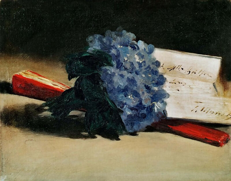 Edouard Manet – Bouquet of Violets 50X40 Canvas