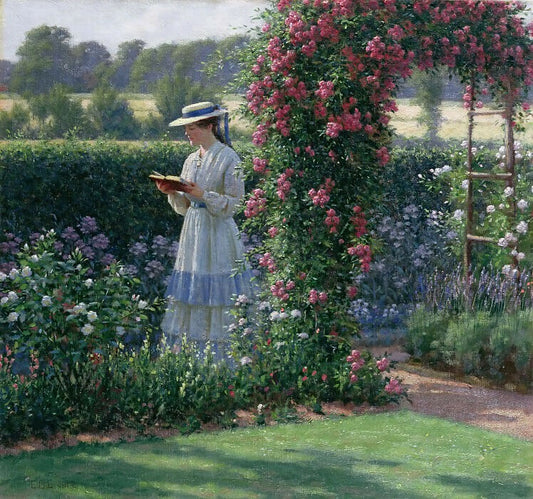 Edmund Blair Leighton – Pleasant Solitude 50X40 Canvas