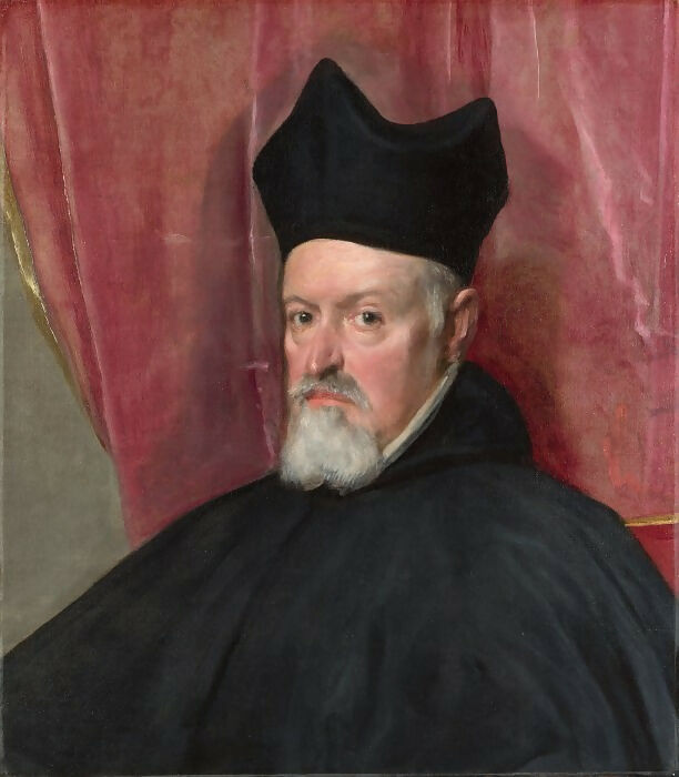 Diego Rodriguez de Silva y Velazquez - Archbishop Fernando de Valdes 50X40 Canvas