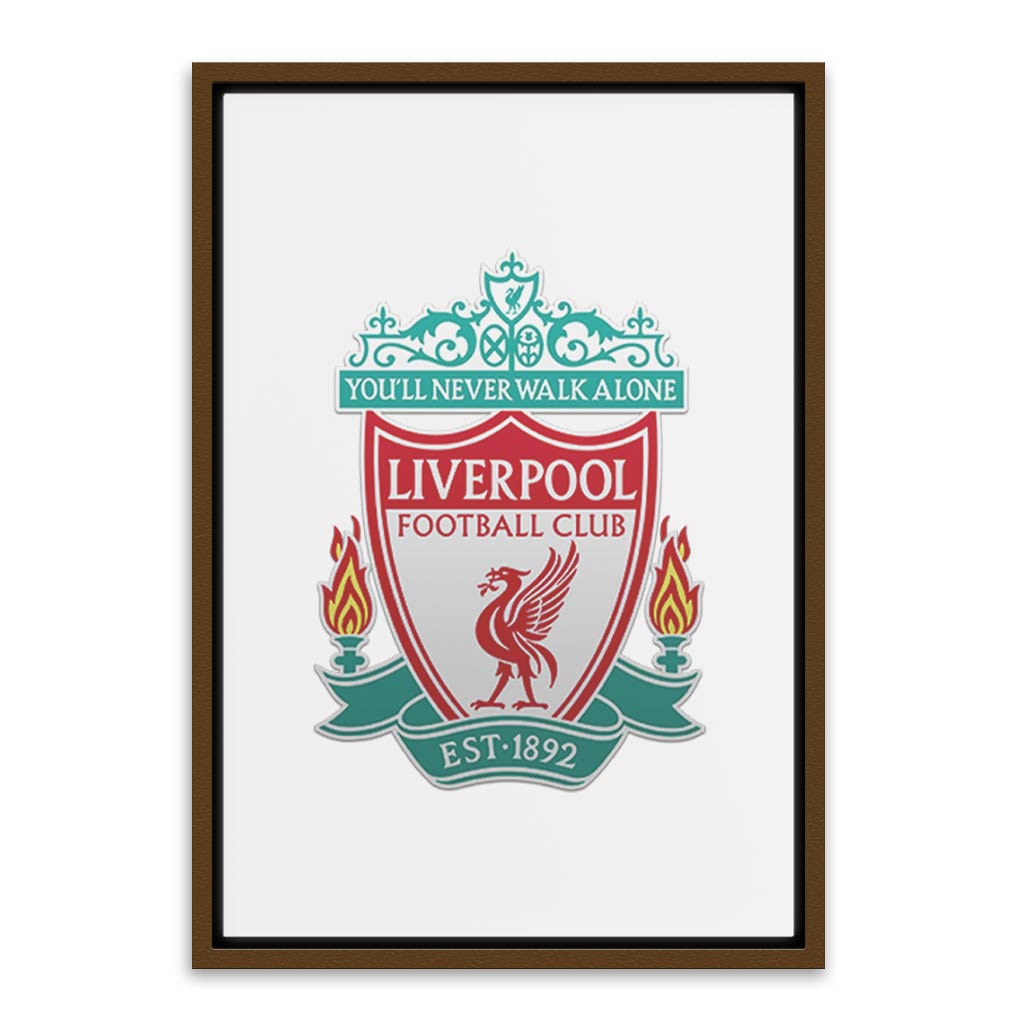 Liver Pool Football Club Brown Canvas frame acrylic canvas Frames