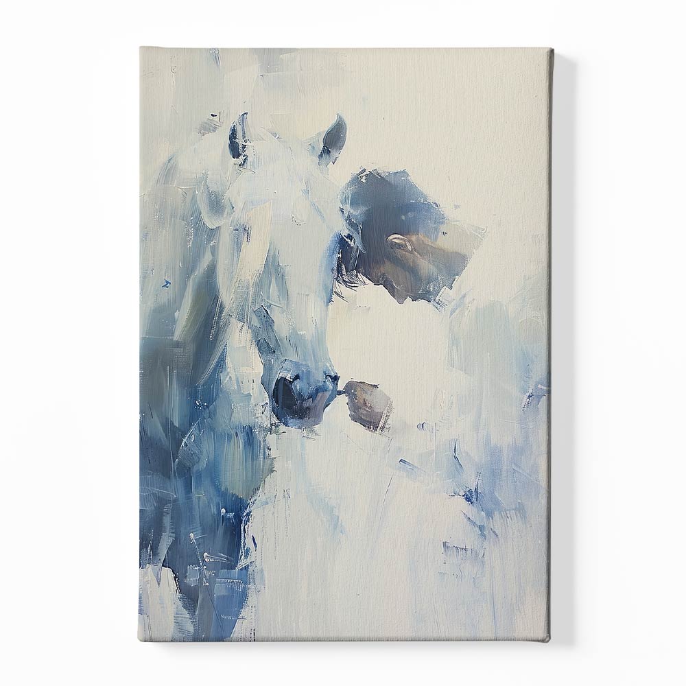 Horse Painting Canvas acrylic canvas Frames