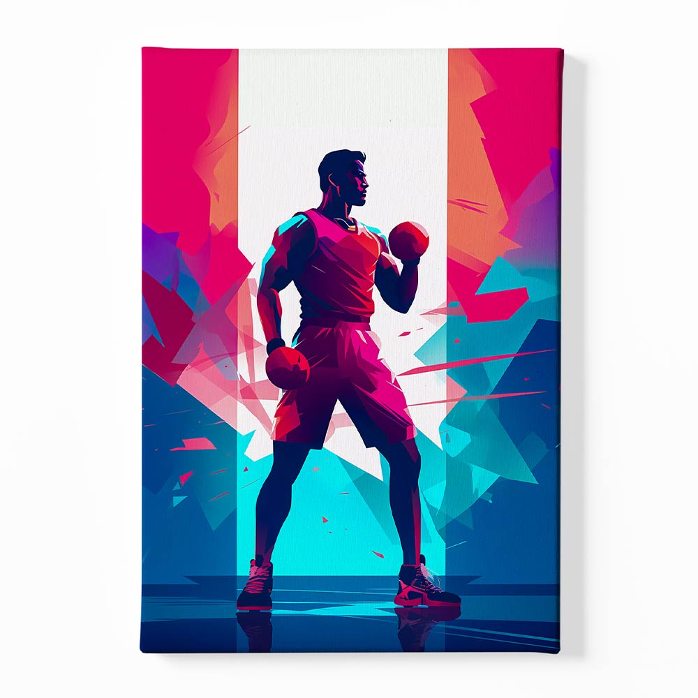 Boxing Canvas acrylic canvas Frames