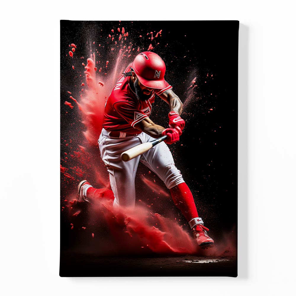 Hitting ball Canvas acrylic canvas Frames