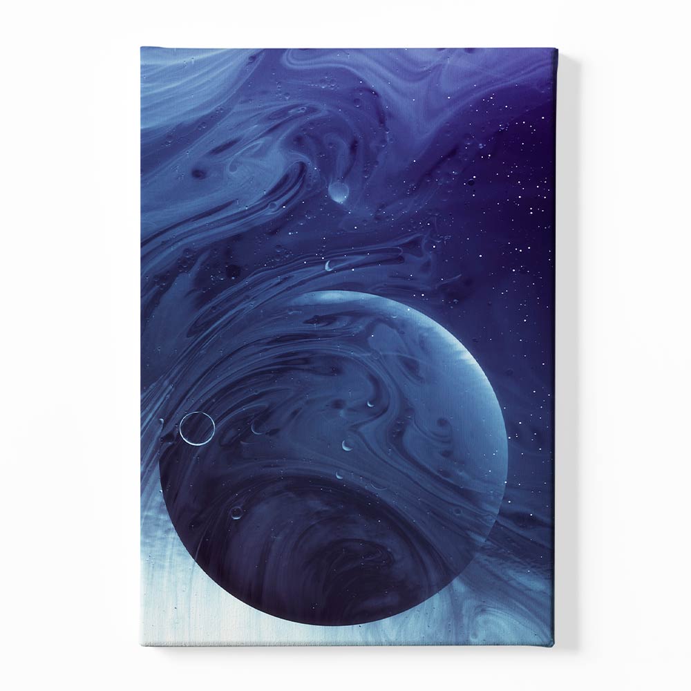 Planet abstract Canvas acrylic canvas Frames