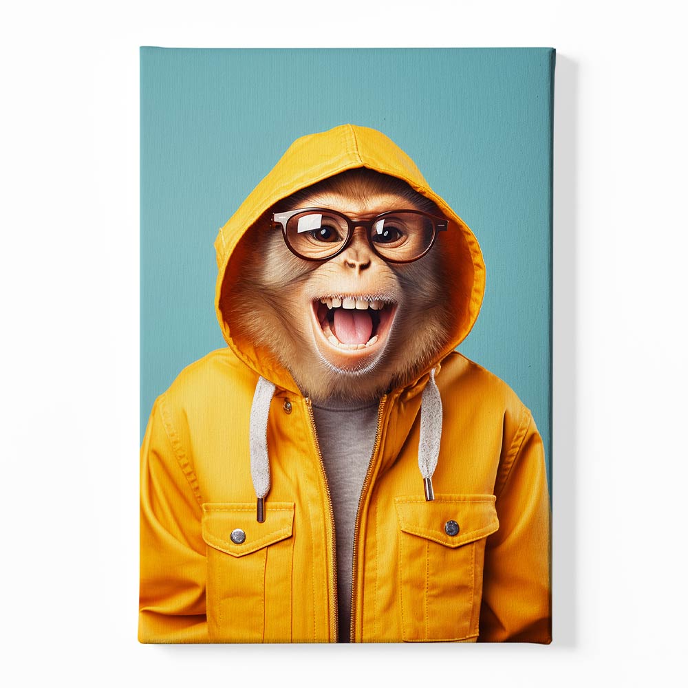 Funny Monkey Canvas acrylic canvas Frames