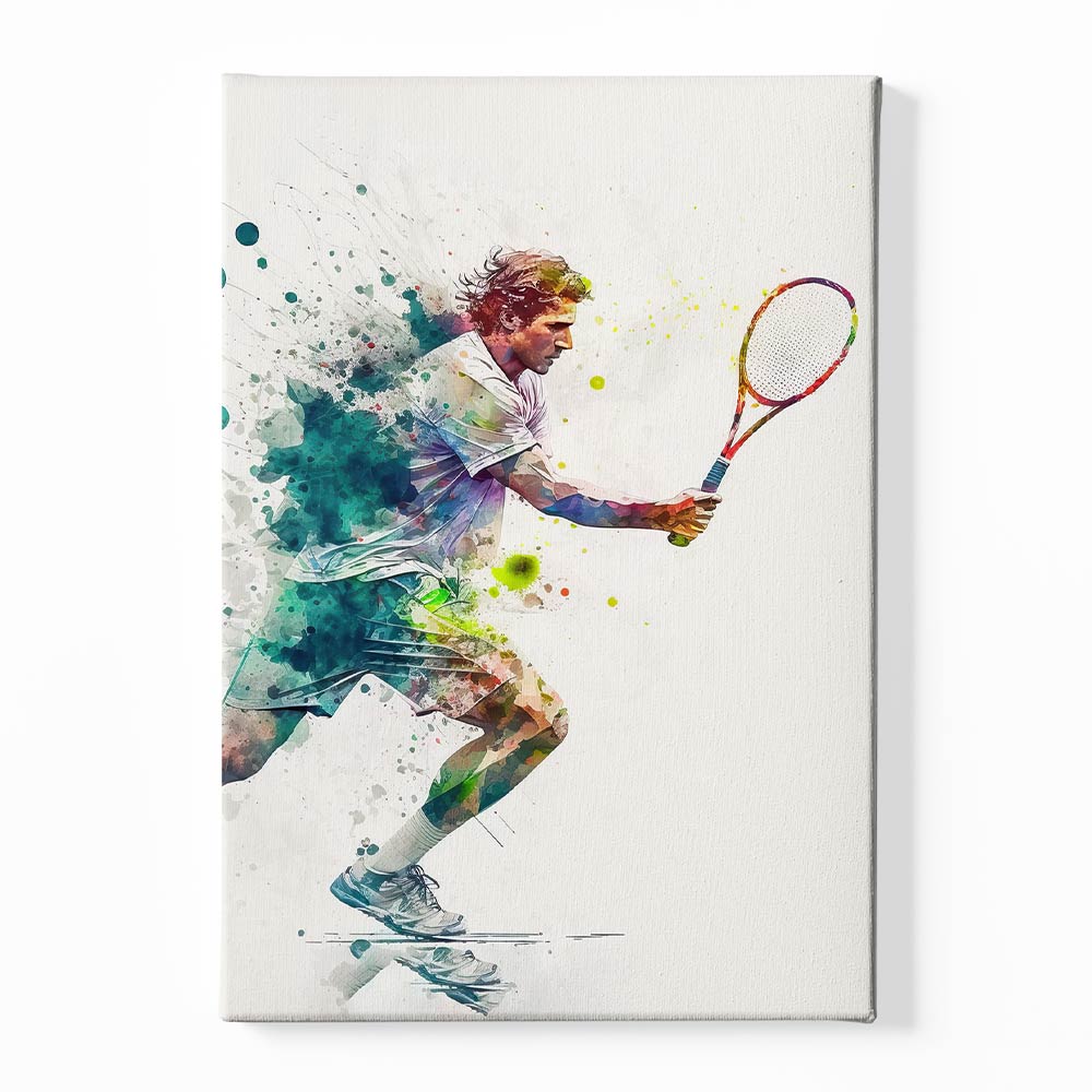 Badminton Art Canvas acrylic canvas Frames