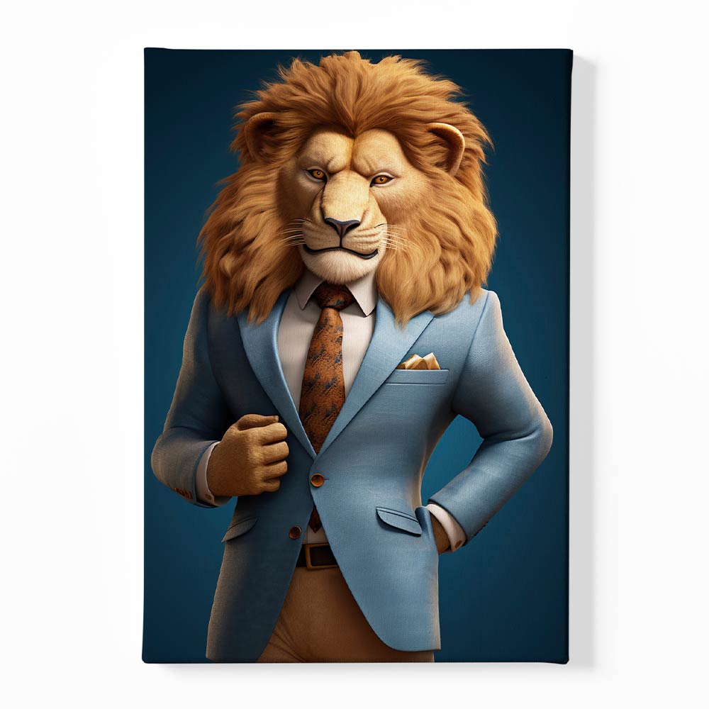 Classic Lion Canvas acrylic canvas Frames