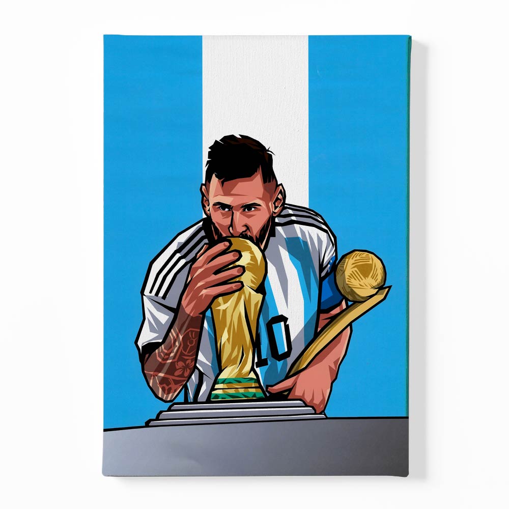 Messi Canvas acrylic canvas Frames