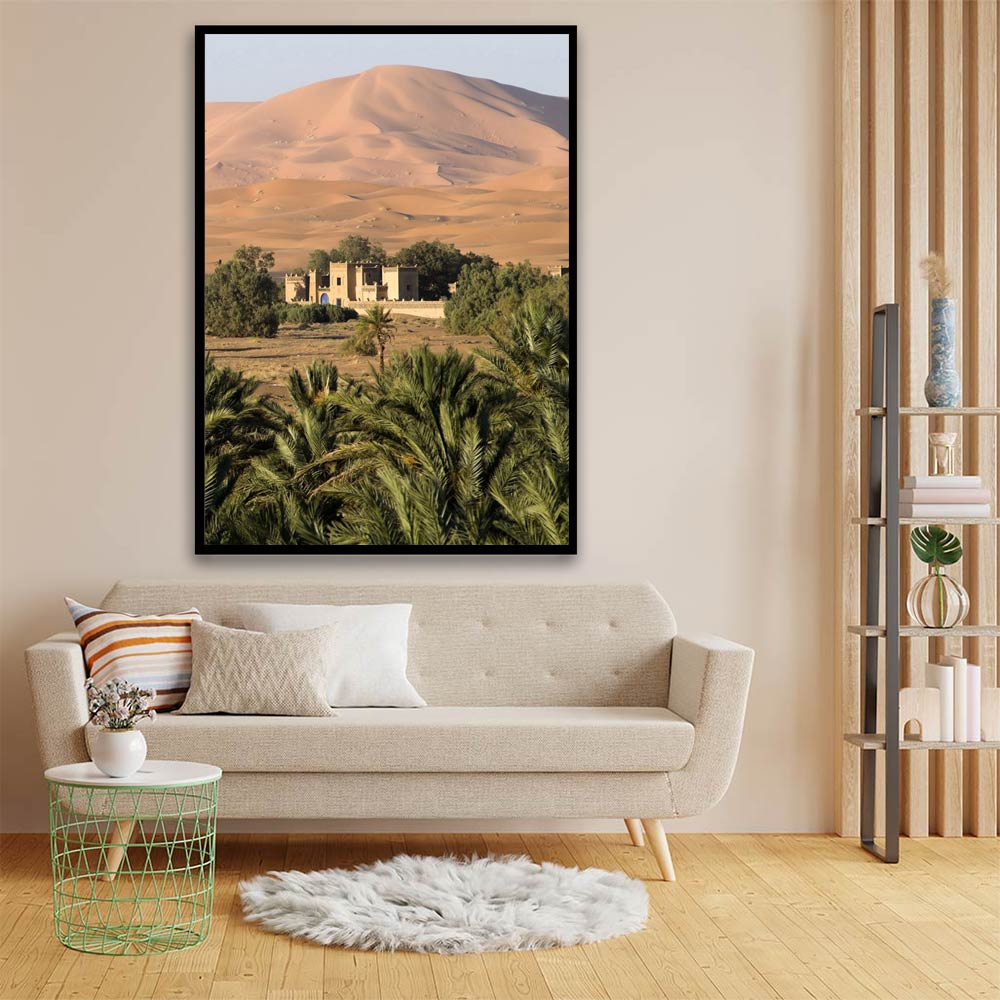 Morrocco 1 acrylic canvas Frames