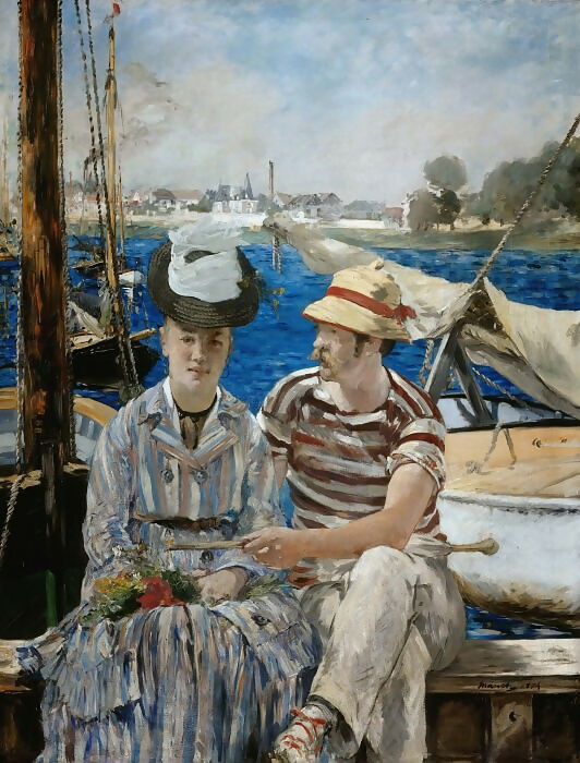 Edouard Manet – Argenteuil 90x120 Canvas
