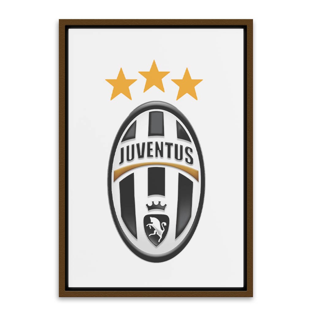 Juventus Brown Canvas frame acrylic canvas Frames