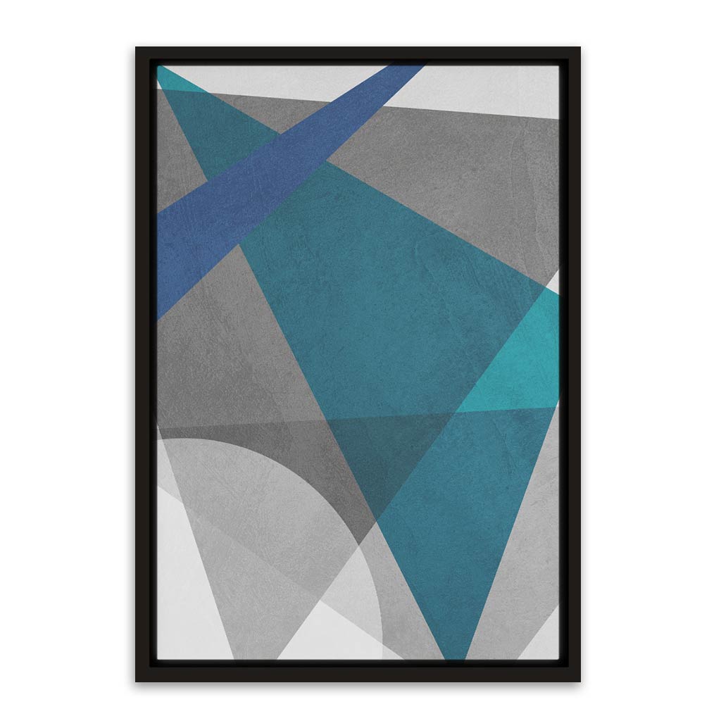 Abstract Wall art Black Canvas frame acrylic canvas Frames