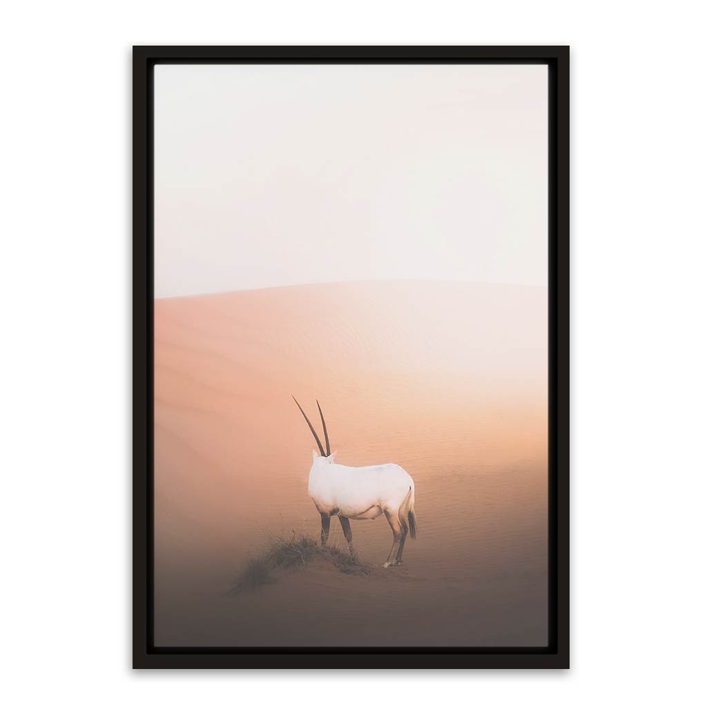 Desert animal Black Canvas frame acrylic canvas Frames