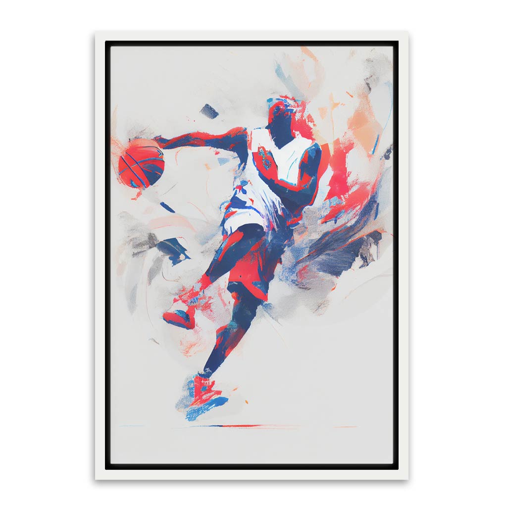 Dynamic Slam White Canvas frame acrylic canvas Frames