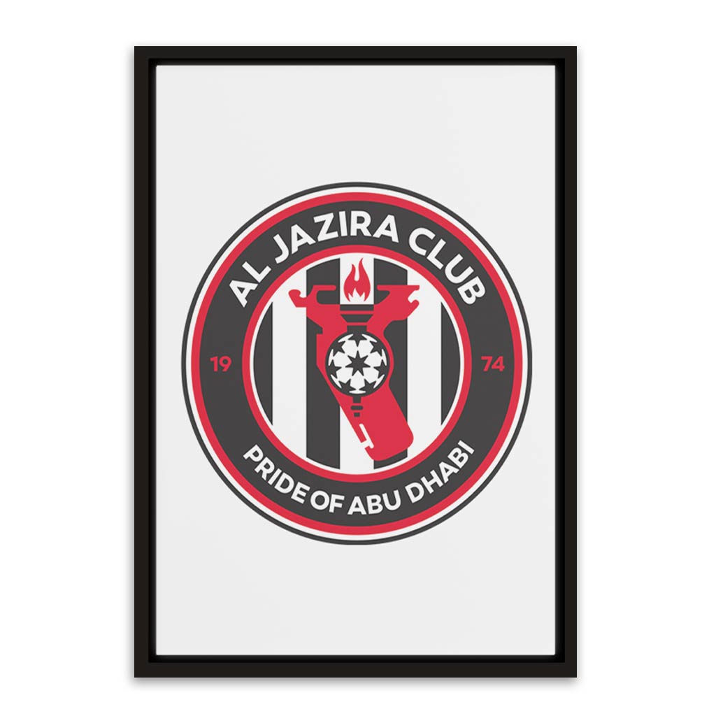 Al Jazeera Club Black Canvas frame acrylic canvas Frames