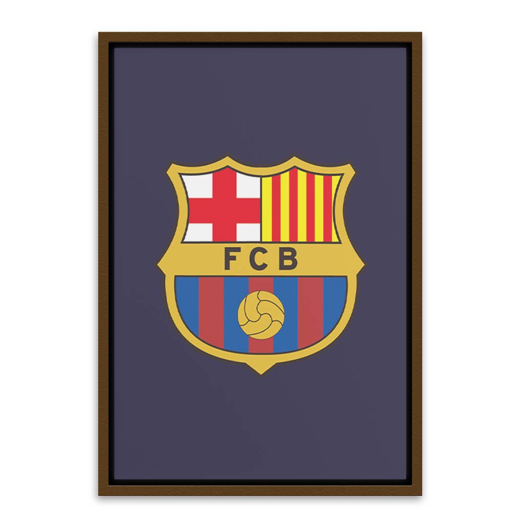 Barcelona Brown Canvas frame acrylic canvas Frames