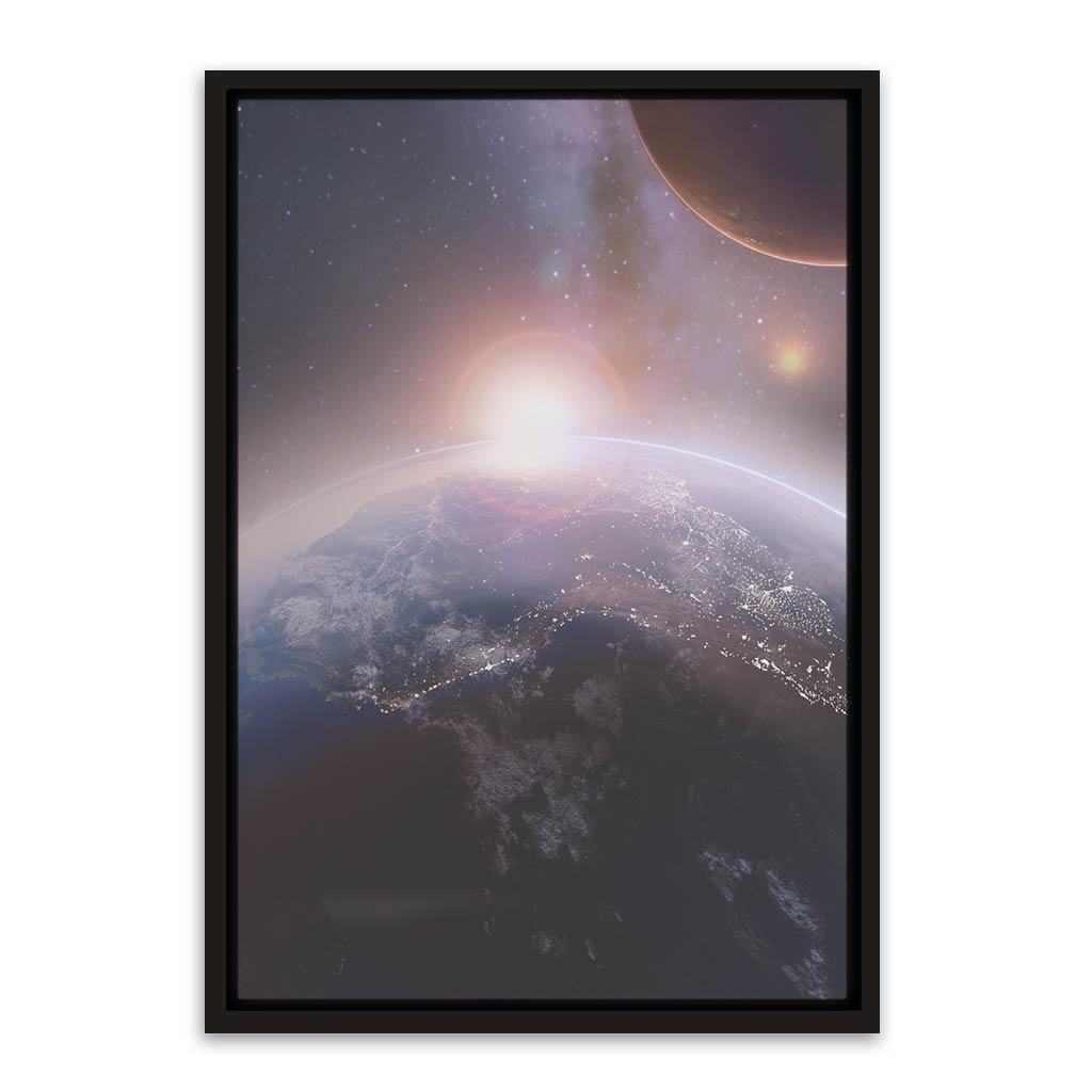 Universe Black Canvas frame acrylic canvas Frames