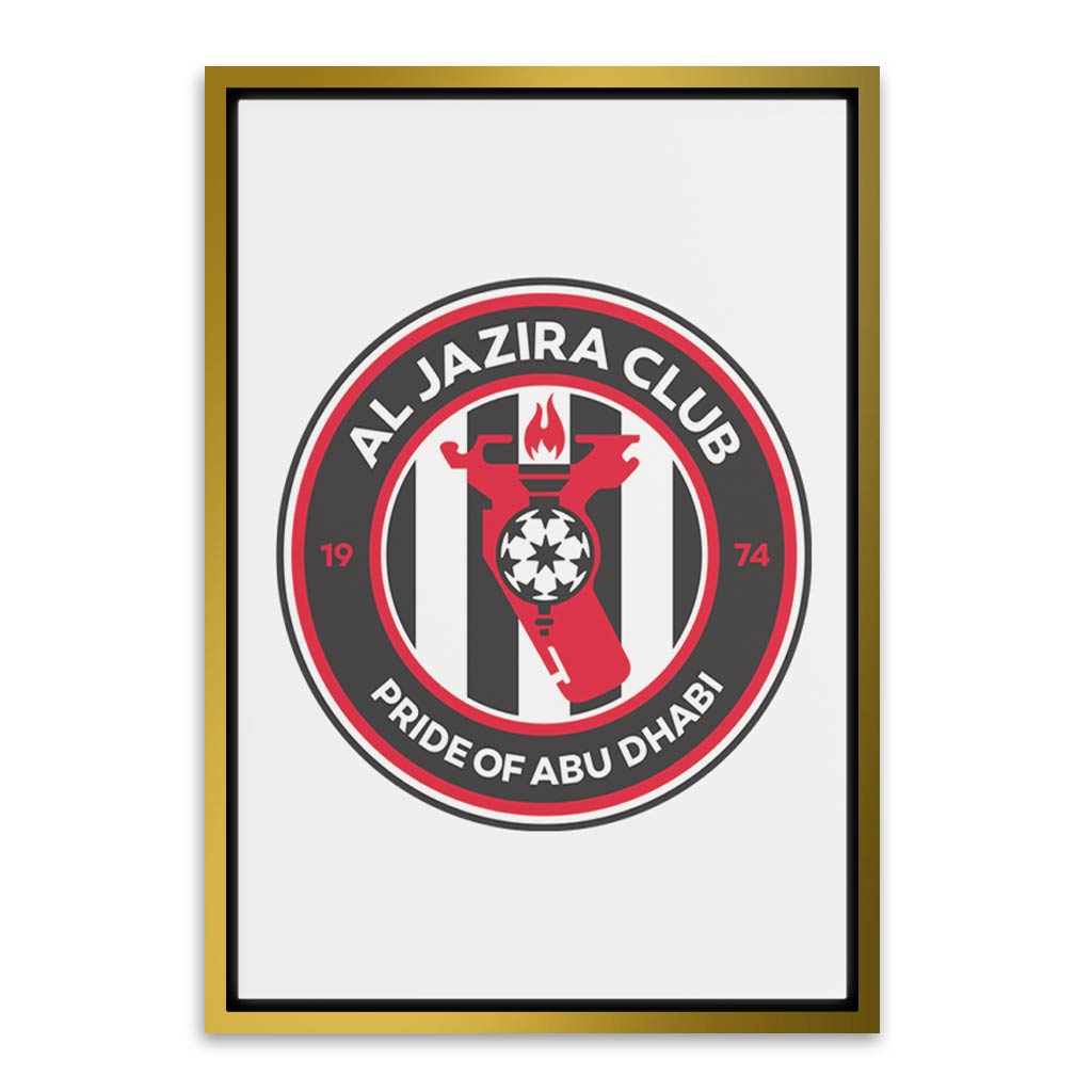 Al Jazeera Club Gold Canvas frame acrylic canvas Frames