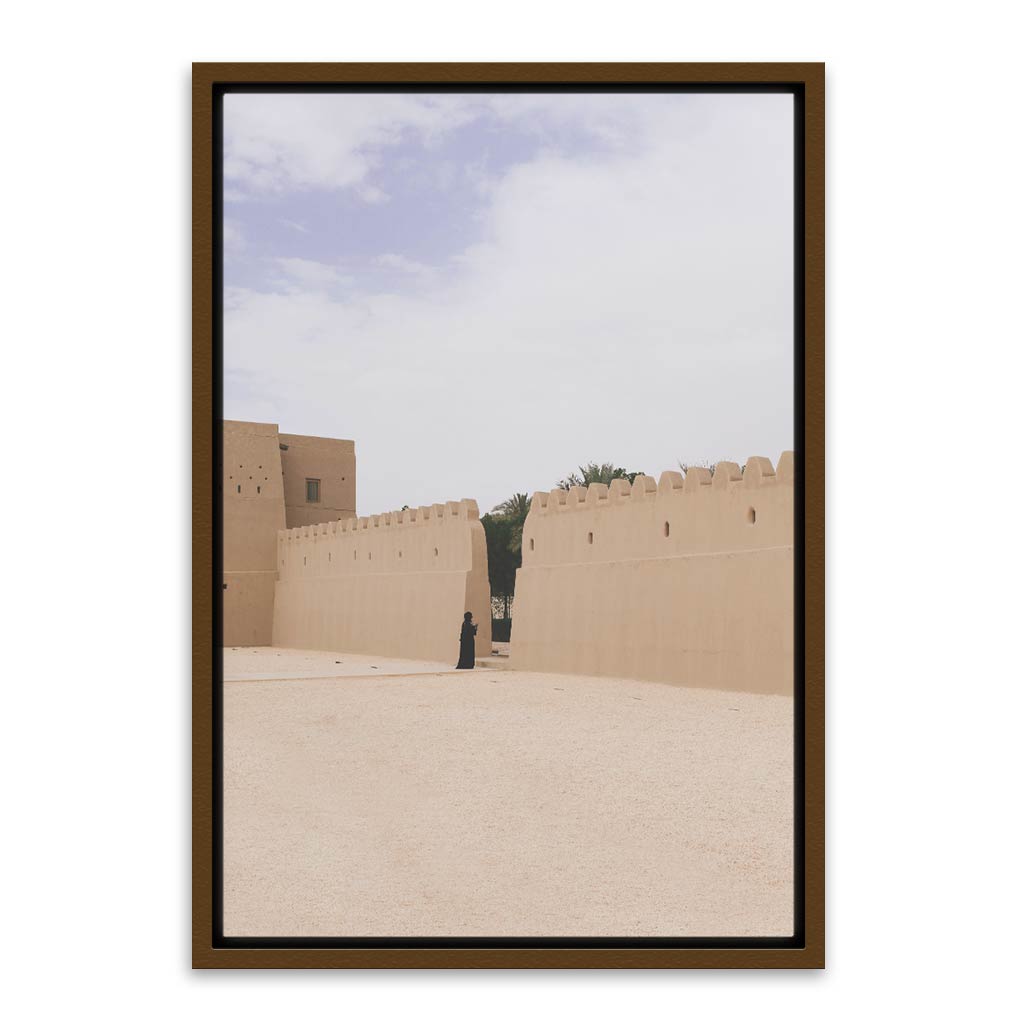 Fort Photography Brown Canvas frame acrylic canvas Frames