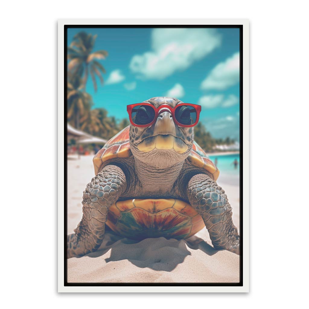 Tortoise White Canvas frame acrylic canvas Frames