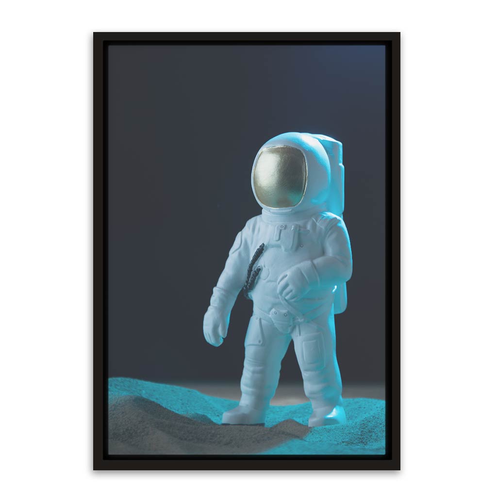 Astronaut Black Canvas frame acrylic canvas Frames