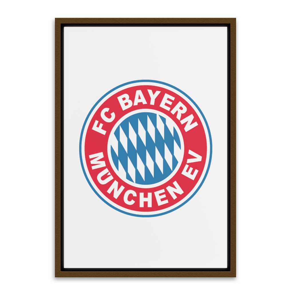 Bayern Munich Brown Canvas frame acrylic canvas Frames