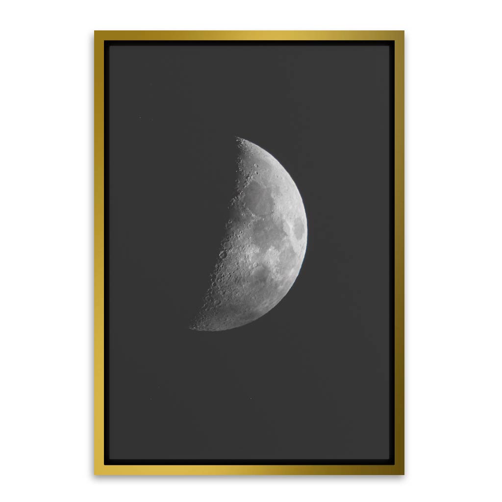 Moon Gold Canvas frame acrylic canvas Frames