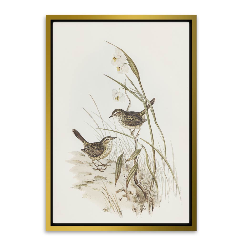 Sparrow Gold Canvas frame acrylic canvas Frames