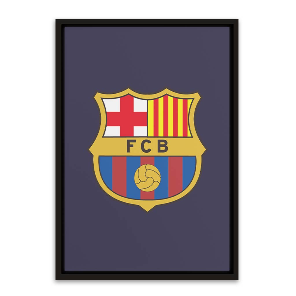 Barcelona Black Canvas frame acrylic canvas Frames