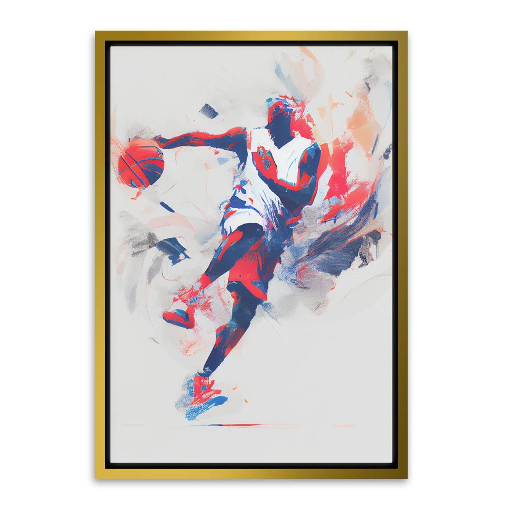 Dynamic Slam Gold Canvas frame acrylic canvas Frames