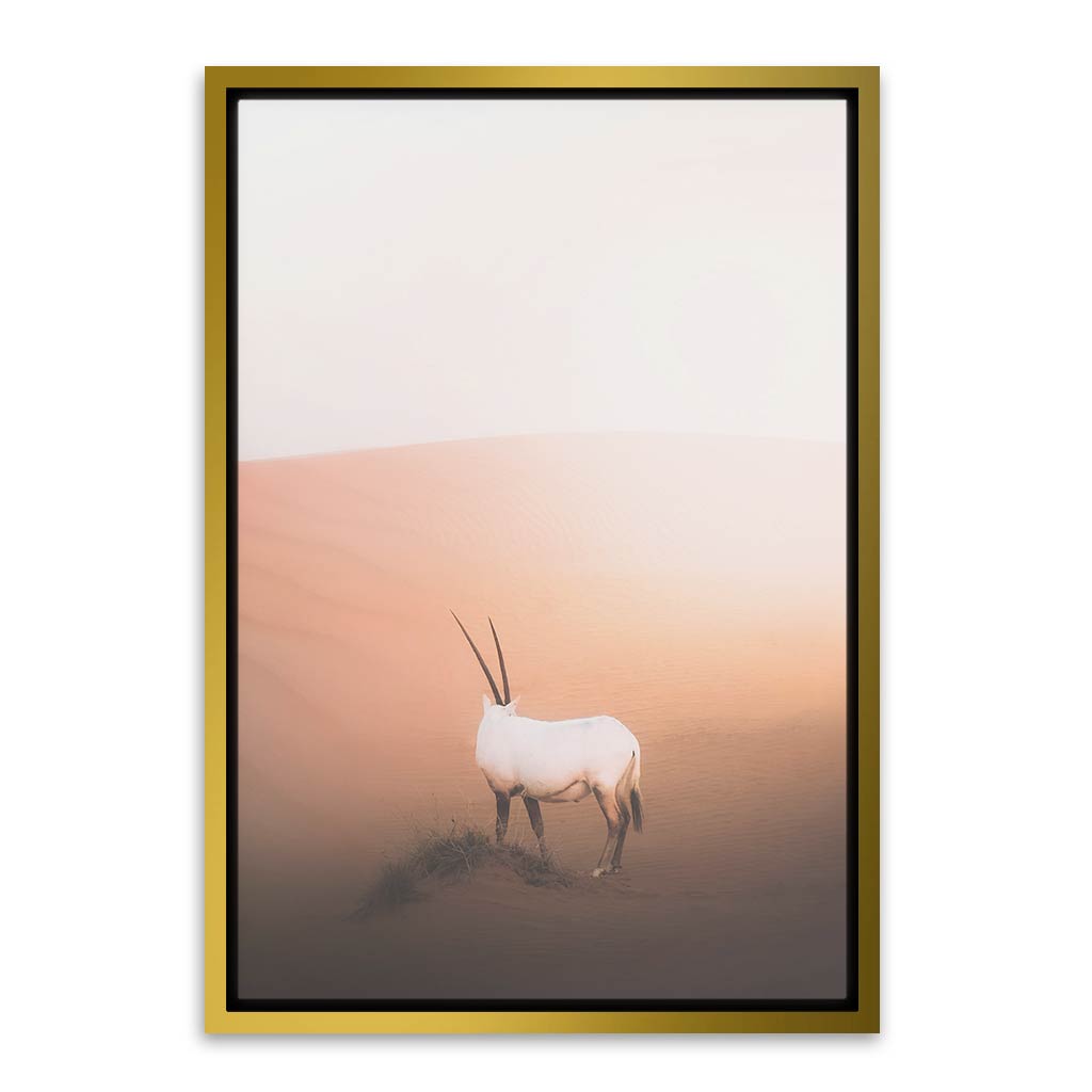 Desert animal Gold Canvas frame acrylic canvas Frames