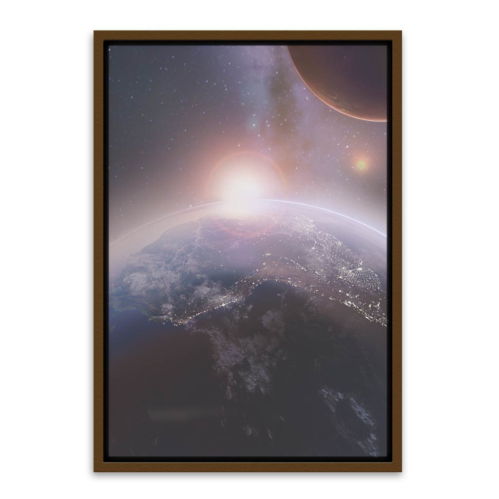 Universe Brown Canvas frame acrylic canvas Frames