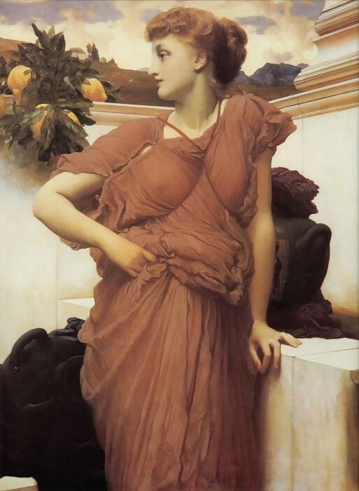 Frederic Leighton - At the Spring 50X40 Canvas
