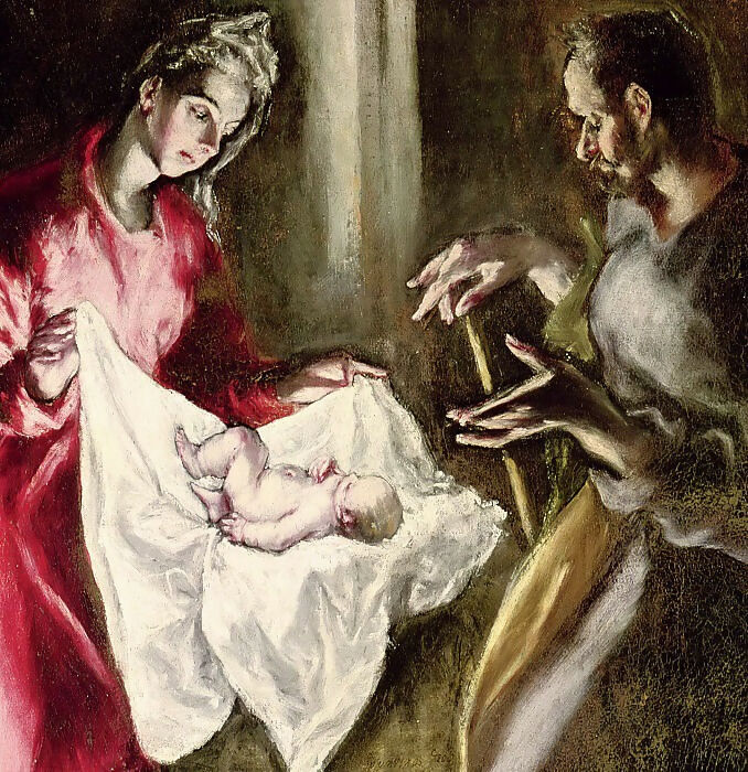 El Greco - Nativity 50X40 Canvas