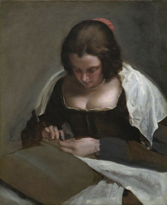 Diego Rodriguez de Silva y Velazquez The Lacemaker