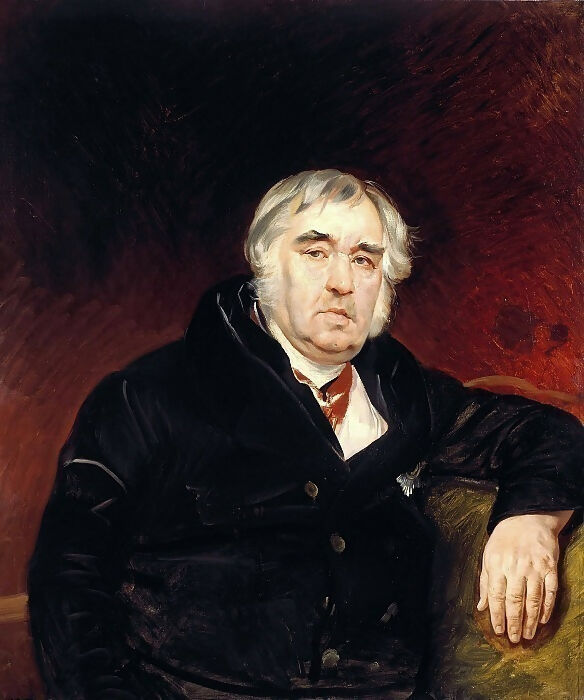 KarlPavlovichBryullov–PortraitofI.A.Krylov 50X40 Canvas