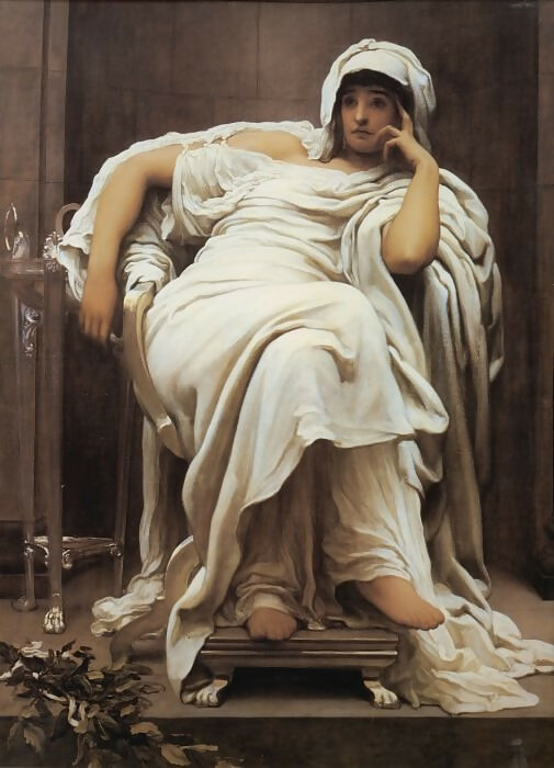 Frederic Leighton – Fatis the Prophetess 50X40 Canvas