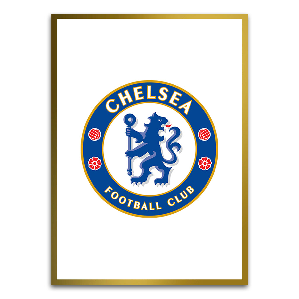 Chalesa FC Gold Printed frame acrylic canvas Frames