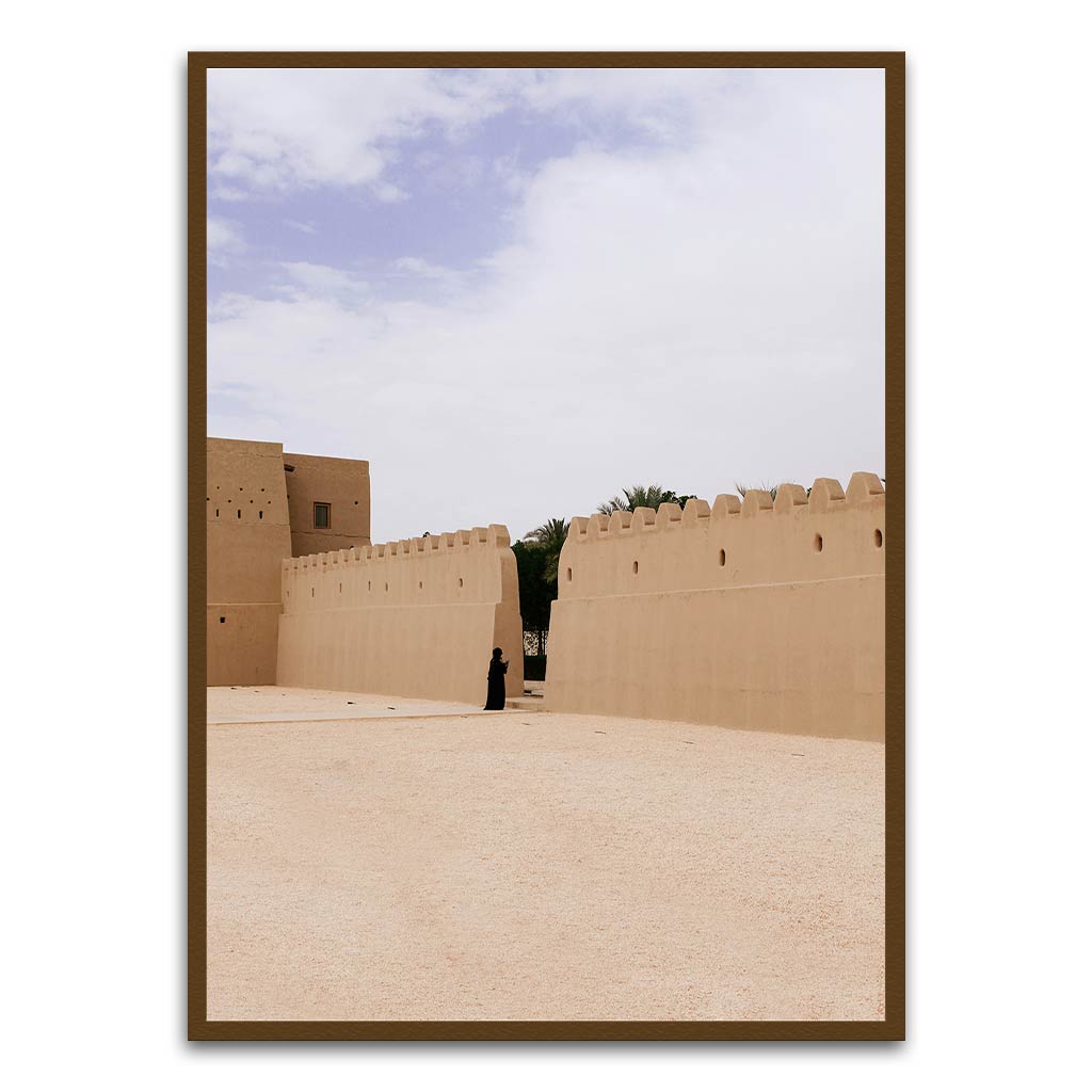 Fort Photography Brown Printed frame acrylic canvas Frames