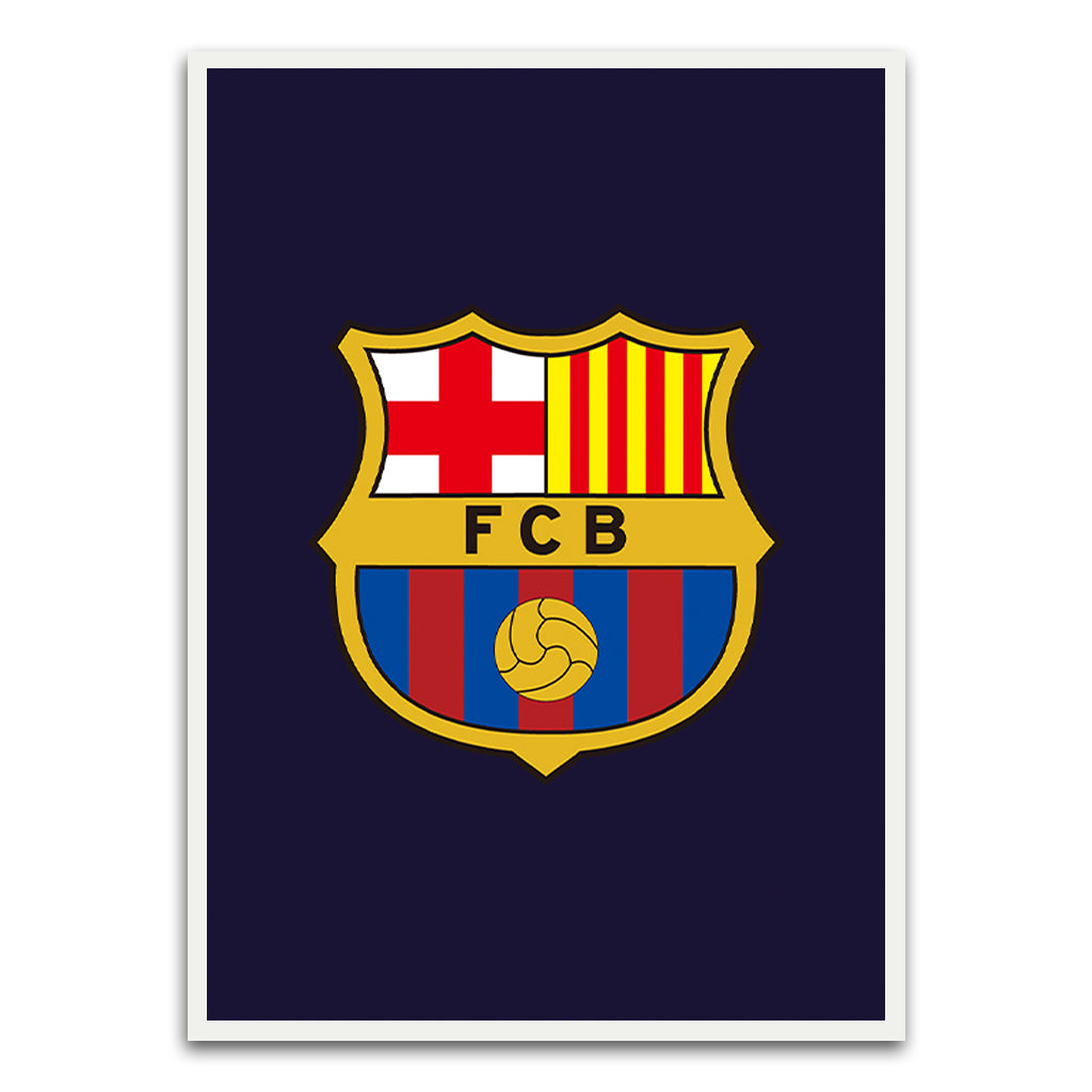 Barcelona White Printed frame acrylic canvas Frames