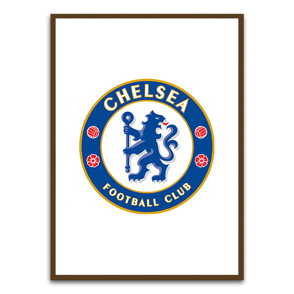 Chalesa FC Brown Printed frame acrylic canvas Frames