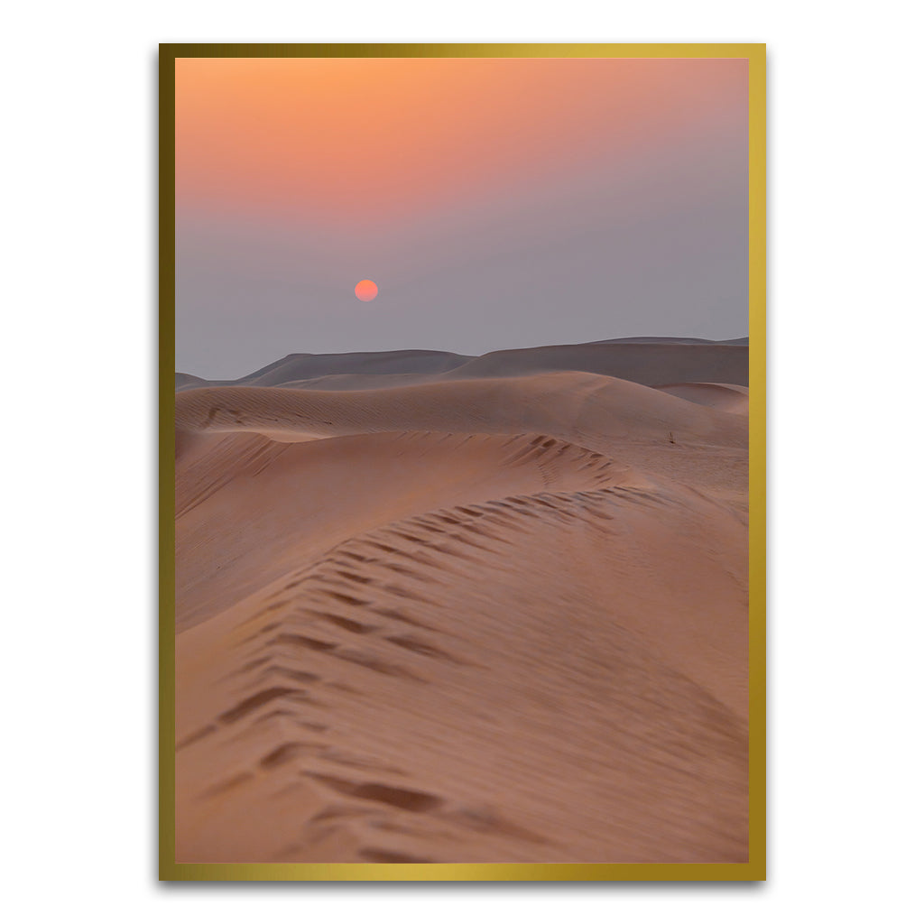 Desert Gold Printed frame acrylic canvas Frames