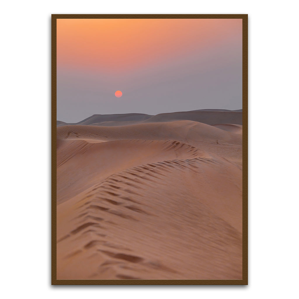 Desert Brown Printed frame acrylic canvas Frames