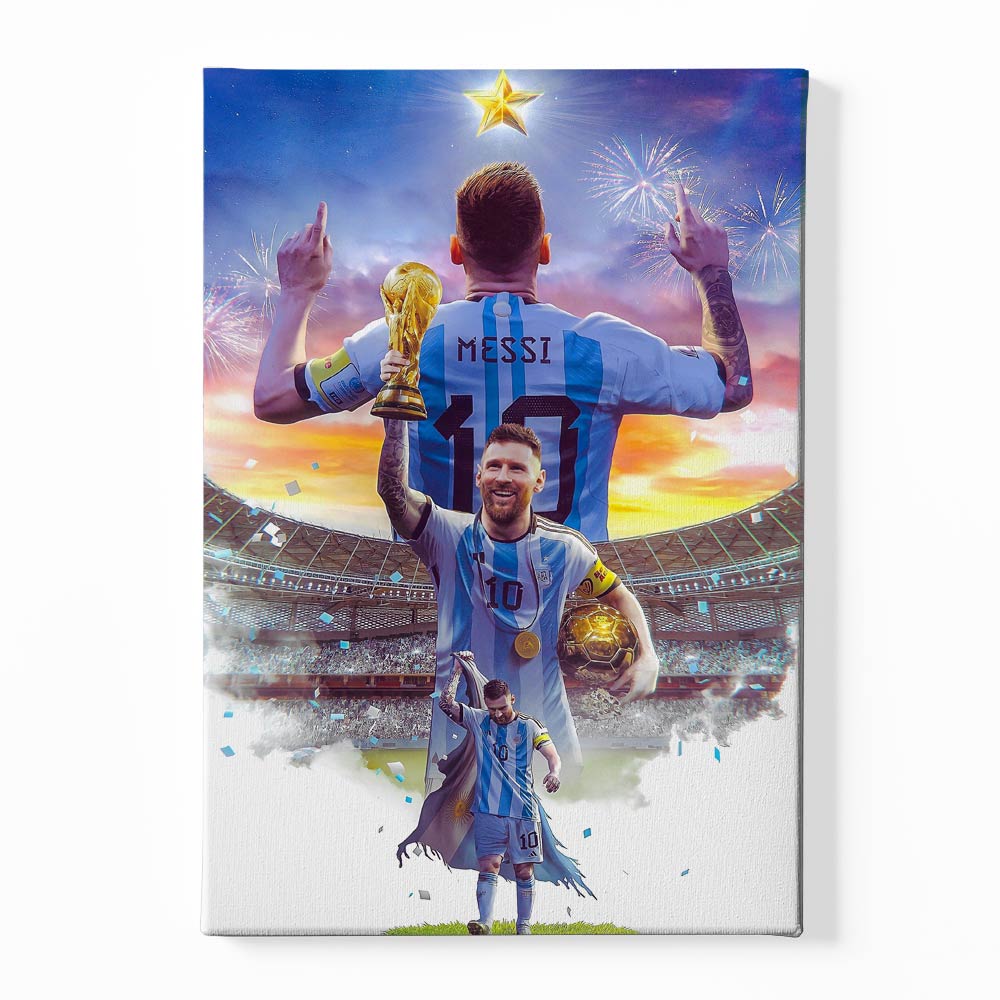 Messi Canvas acrylic canvas Frames